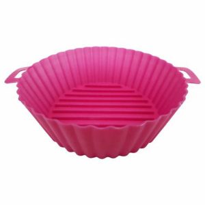 CESTA MOLDE CANASTILLA DE SILICONA COLOR FUCSIA