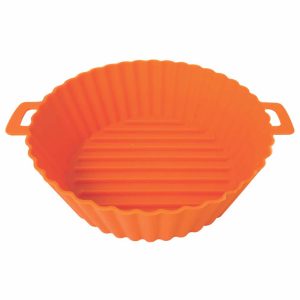 CESTA MOLDE CANASTILLA DE SILICONA COLOR NARANJA