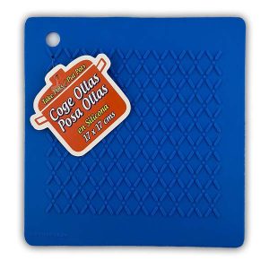 COGE OLLAS POSA OLLAS DE SILICONA AZUL