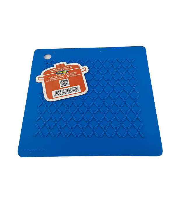 COGE OLLAS POSA OLLAS DE SILICONA AZUL - Imagen 4