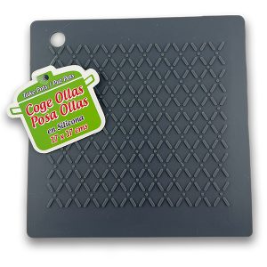 COGE OLLAS POSA OLLAS DE SILICONA GRIS